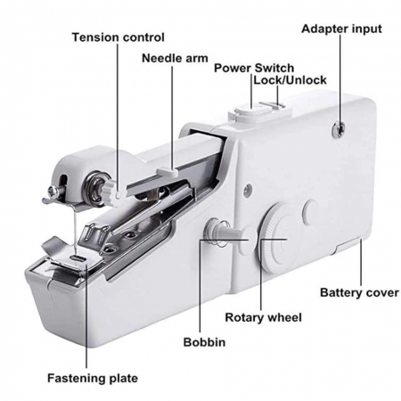 Portable sewing machine Battery powered